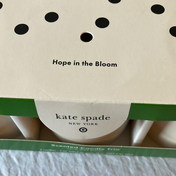 Kate Spade X Target: Scented Candle Palm Wax Blend Trio-Set of 3 - Picture 6 of 16